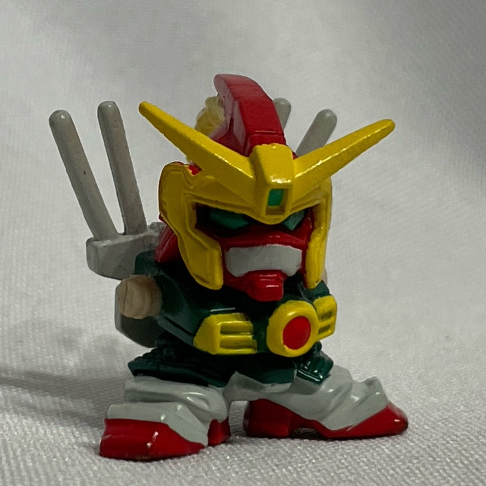 RARE 1.25” SD Superior Defender Gundam Mini Defender Fighter Set Dragon Gundam